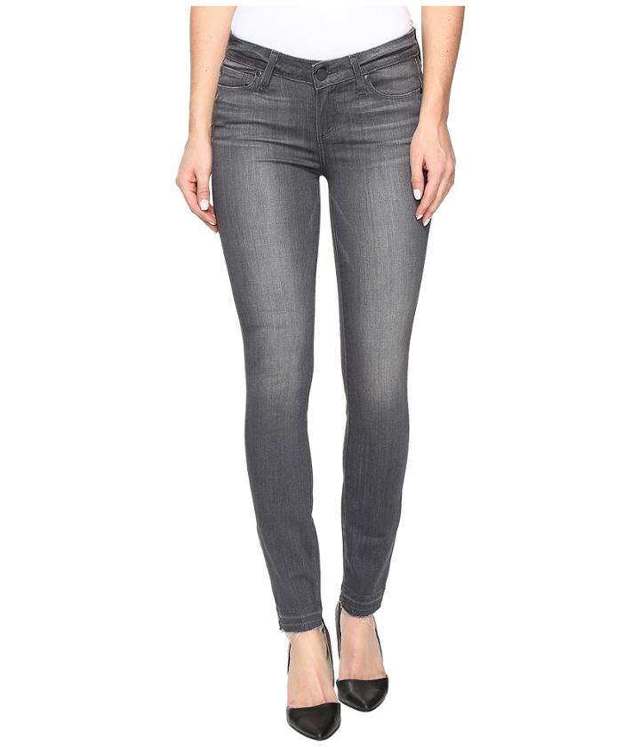 Paige - Verdugo Ankle W/ Undone Hem In London Grey