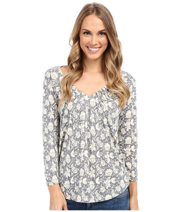 Lucky Brand - Tonal Print Top