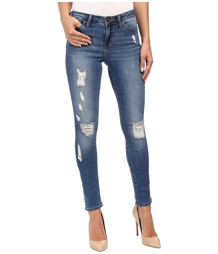 Calvin Klein Jeans - Rip Repair Ultimate Skinny In Classic Blue