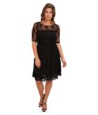 Kiyonna Luna Lace Dress