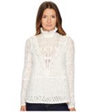 See By Chloe - Lacey Jersey Long Sleeve Top