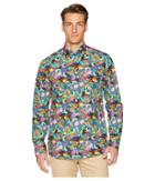 Eton - Slim Fit Tropical Print Shirt