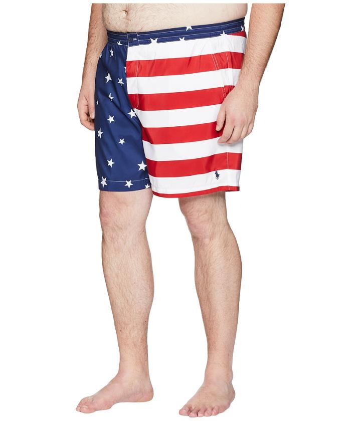 Polo Ralph Lauren - Big Tall Flag Prepster Swim Trunk