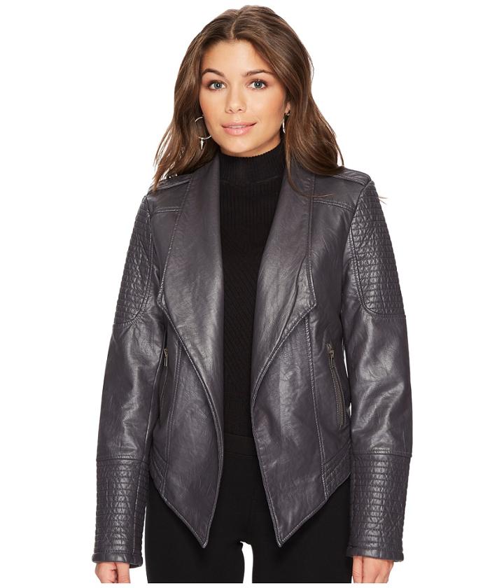 Jack By Bb Dakota - Amanda Washed Vegan Leather Jacket