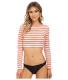 Seafolly - Coast To Coast Cropped Rash Vest Cover-up