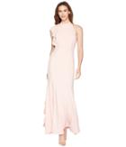 Adrianna Papell - Halter Ruffle Mermaid Dress