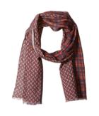 Scotch &amp; Soda - Scarf With All-over Printed Mix Match Patterns