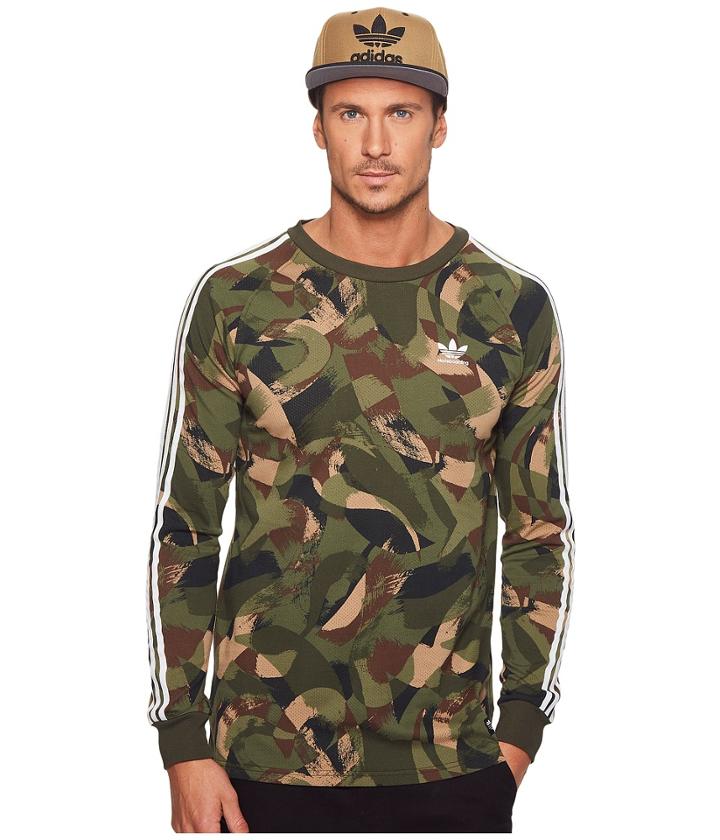 Adidas Skateboarding - Long Sleeve Cali 2.0 Brushed Camo Tee