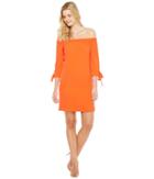 Vince Camuto - Crepe Off The Shoulder Shift Dress