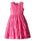 Oscar De La Renta Childrenswear - Taffeta Multi Ruffle Dress