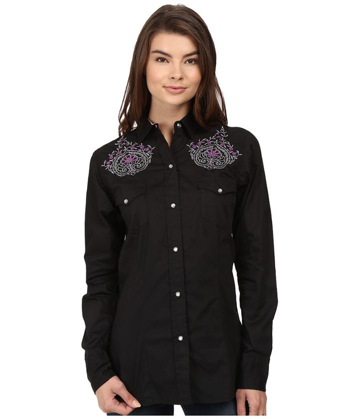 Roper - 0736 Solid Poplin Fancy Shirt