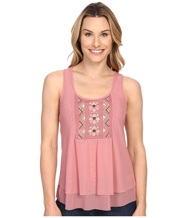 Roper - 0276 Solid Mesh Tank Top