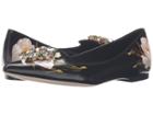 Dolce &amp; Gabbana - Tulip Print Leather Skimmer
