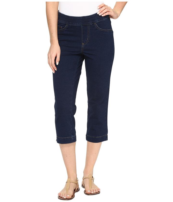 Fdj French Dressing Jeans - Comfy Denim Wonderwaist Pull-on Capris In Indigo