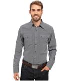 Stetson - Oval Neat Long Sleeve Woven Snap Shirt