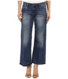 Kut From The Kloth - Culottes Five-pocket Yokes In Pretty W/ Medium Base Wash