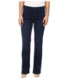 Nydj Petite - Petite Marilyn Straight Jeans In Future Fit Denim In Provence Wash