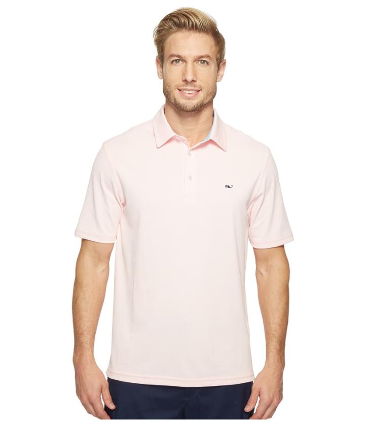 Vineyard Vines Golf - Performance Dormie Solid Oxford Polo