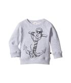 Appaman Kids - Super Soft Reversible Sweatshirt W/ Anchor