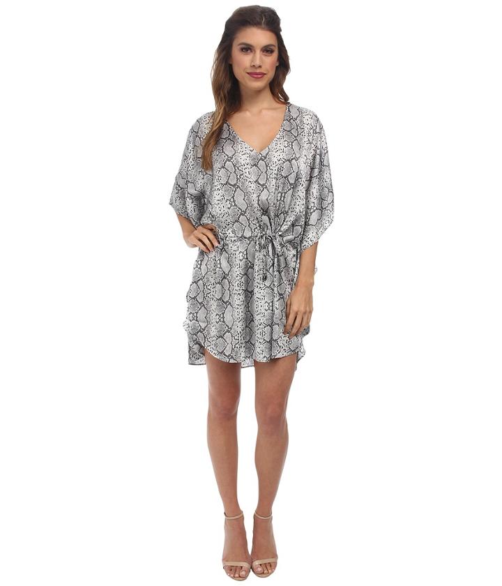 San Diego Hat Company Bst1324 Drawstring Reptile Skin Beach Tunic