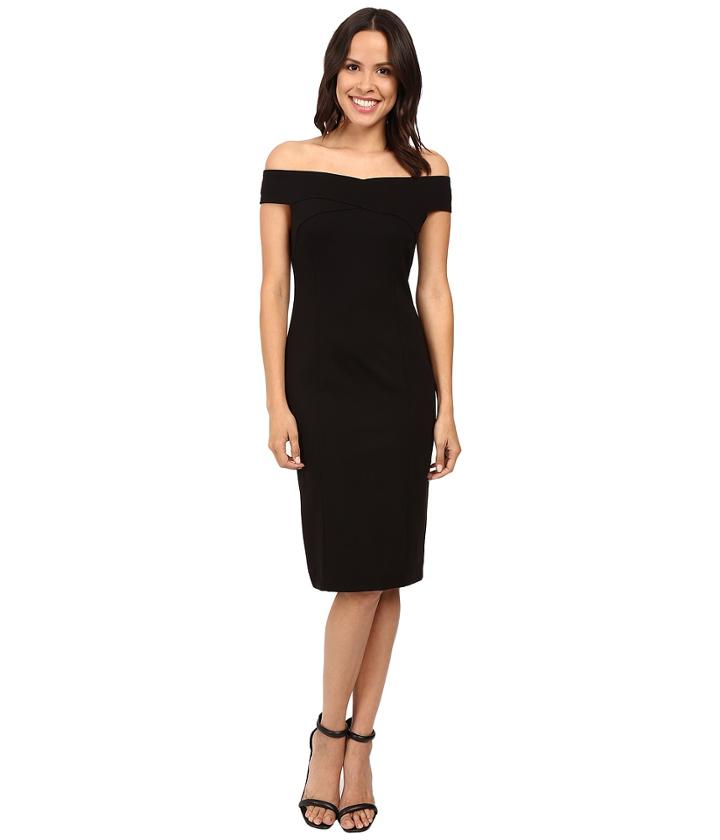 Three Dots - Off The Shoulder Bandage Dress