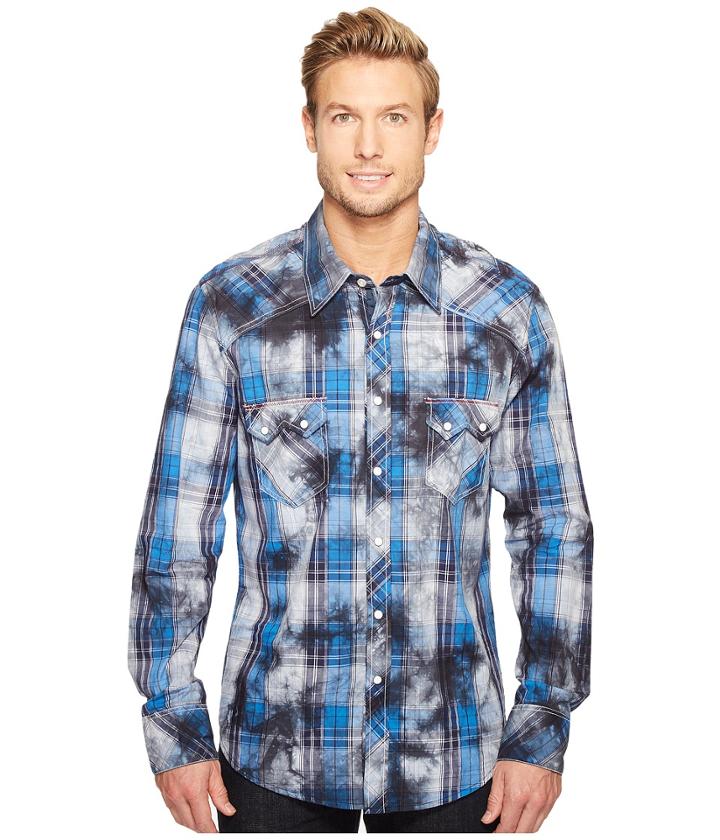 Rock And Roll Cowboy - Long Sleeve Snap B2s1251