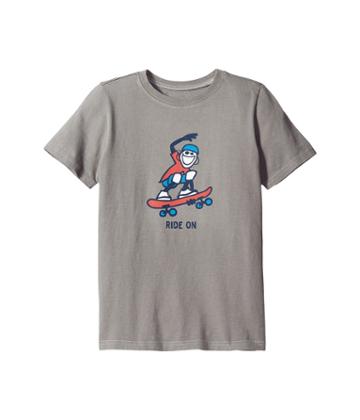Life Is Good Kids - Skate Board Tee