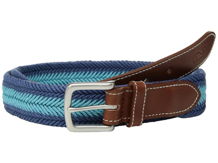 Vineyard Vines - Prep Stripe Waxed Cord Belt