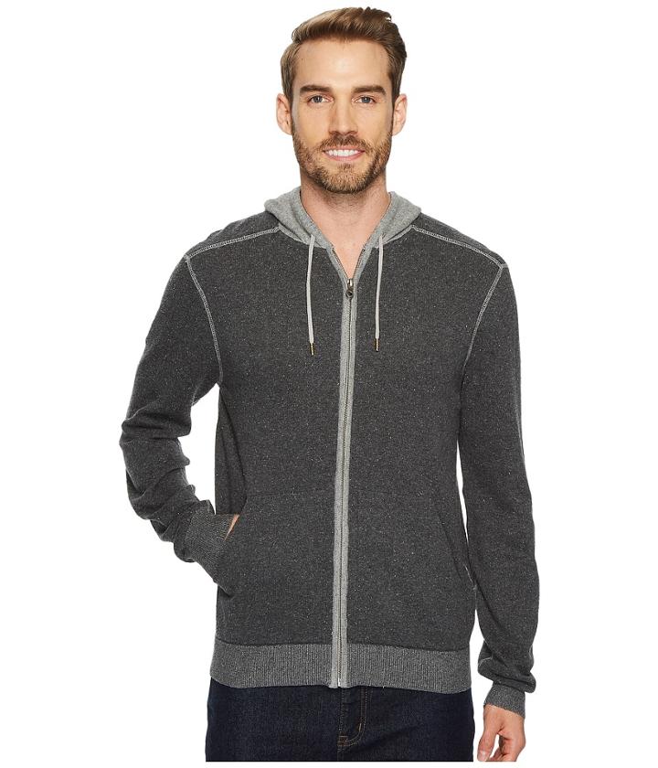 Agave Denim - White Water Long Sleeve 12gg Neps Hoodie