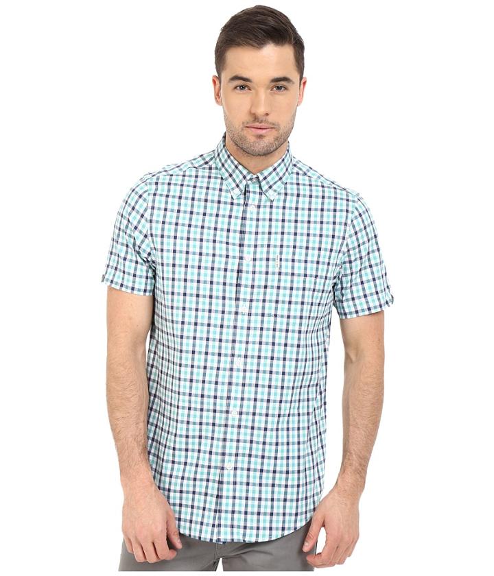 Ben Sherman - Short Sleeve House Ginham Check Woven Ma11554a
