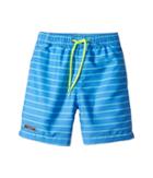 Toobydoo - Aqua Blue Pinstripe Swimsuit - Regular