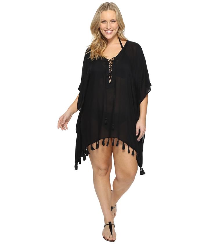 Becca By Rebecca Virtue - Plus Size Wanderer Tunic Cover-up