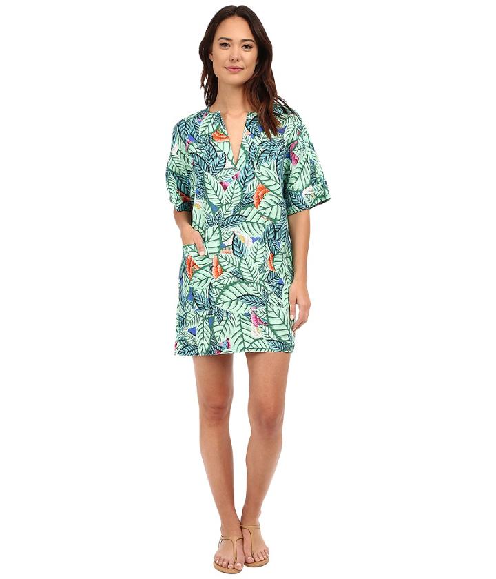 Mara Hoffman - Leaf Mini Dress Pocket