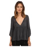 Free People - Pebbled Chiffon A Few Of My Favorite Things Blouse