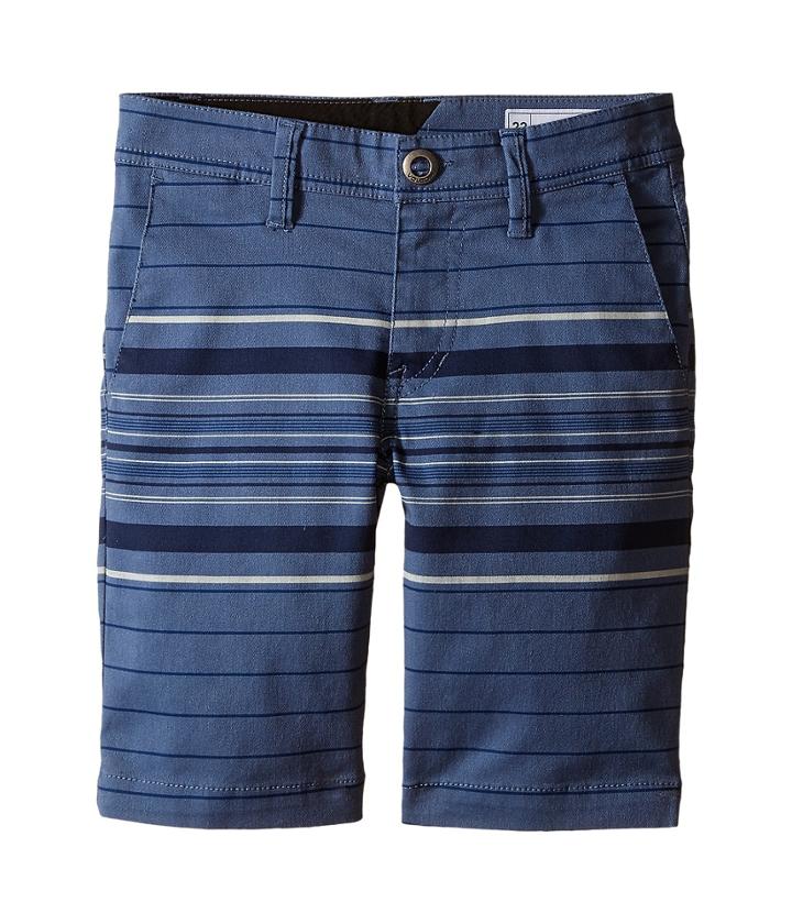 Volcom Kids - Frickin Modern Stretch Stripe Shorts