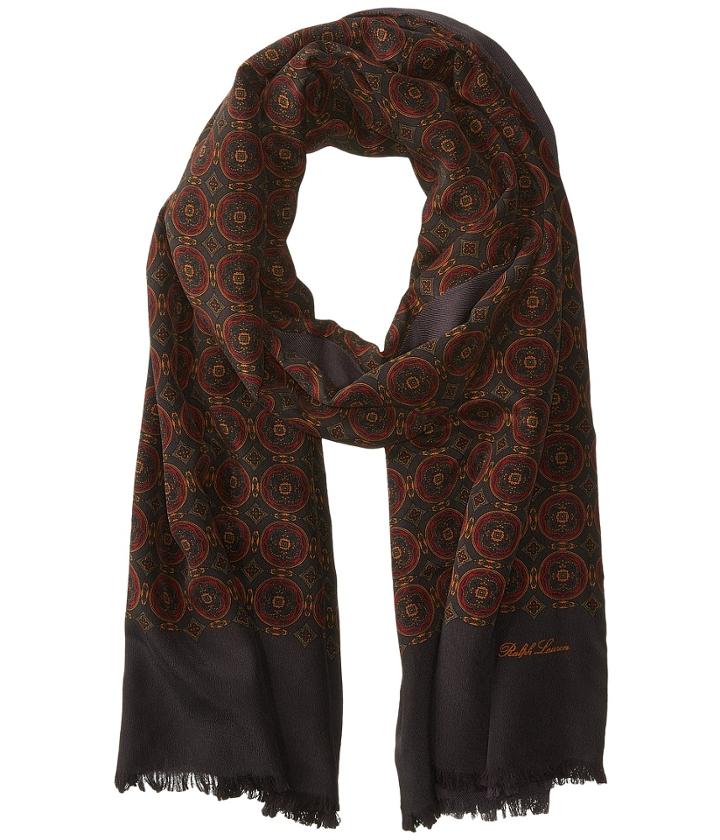 Polo Ralph Lauren - Washed Silk Medallion Oblong