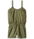 Blank Nyc Kids - Romper W/ Eyelet Detail In Olive