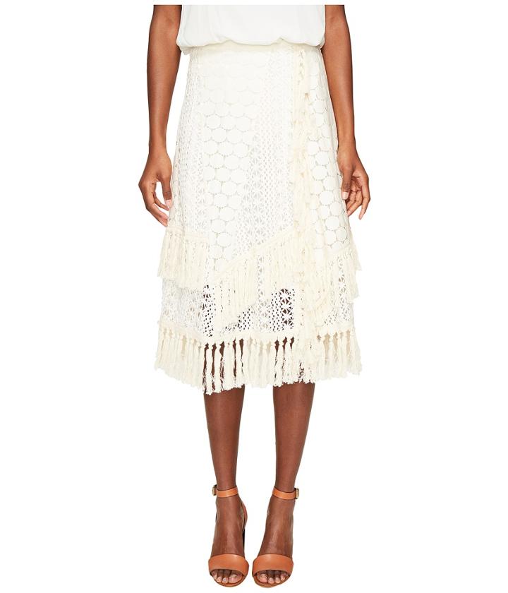 See By Chloe - Crochet Fringe Skirt