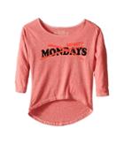 The Original Retro Brand Kids - Tri-blend Dolman Boycott Mondays Top
