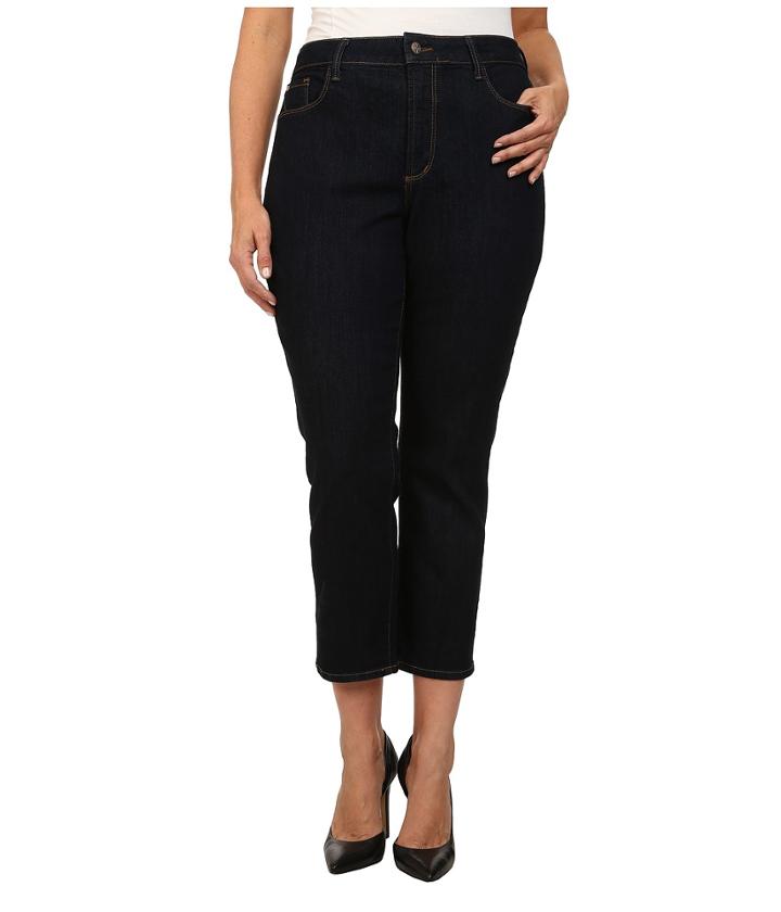 Nydj Plus Size Plus Size Ira Slim Ankle In Dark Enzyme