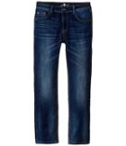 7 For All Mankind Kids - Slim Straight Jeans In Heritage Blue