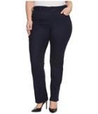 Nydj Plus Size - Plus Size Marilyn Straight Jeans In Rinse