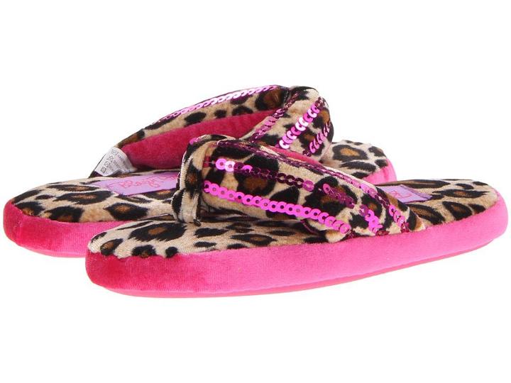 M&amp;f Western Sequin Flip Flop Slippers