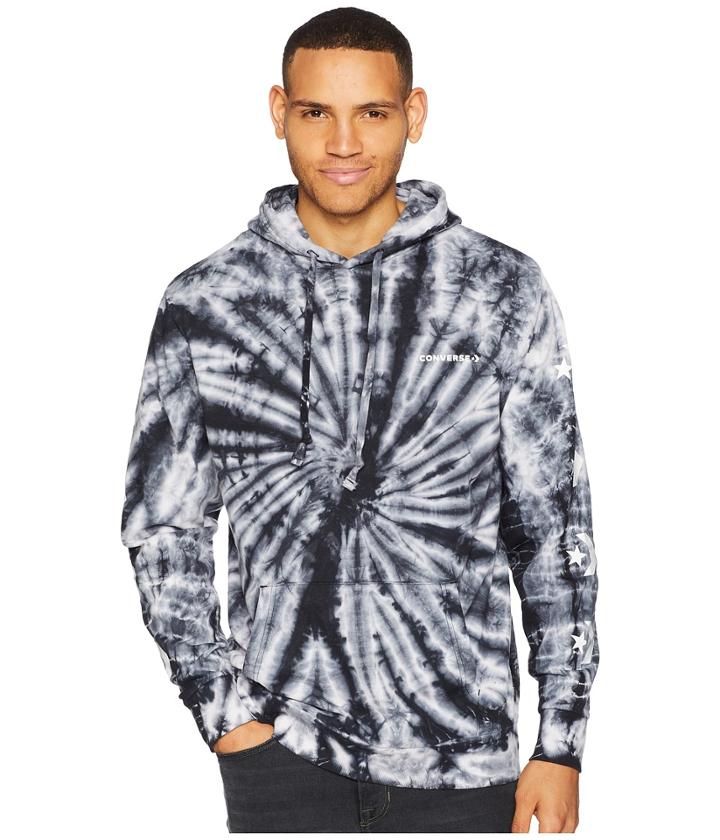 Converse - Star Chevron Lightweight Tie-dye Pullover Hoodie