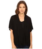 Culture Phit - Jennet Cross Front Top With Button Up Sleeve
