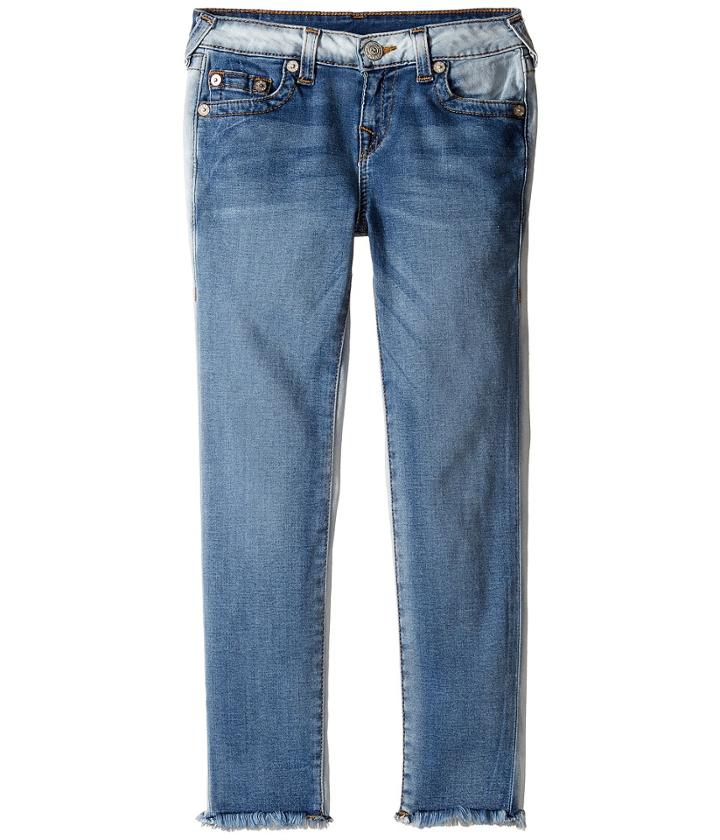True Religion Kids - Casey Ankle Skinny In Side Car Blue