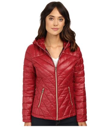Jessica Simpson - Hooded Packable Jacket