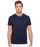 Fred Perry - Checkerboard Print T-shirt