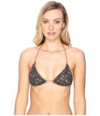 Dolce Vita - Wild Coast Waves Triangle Bra Top