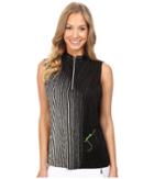 Jamie Sadock - Half Moon Crunchy Print Sleeveless Top